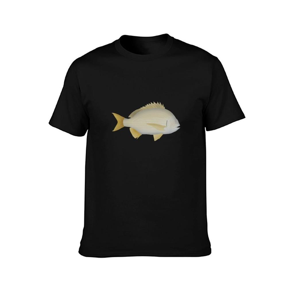 Yellowfin Bream TShirt Heavy Duty Casual Work Tee