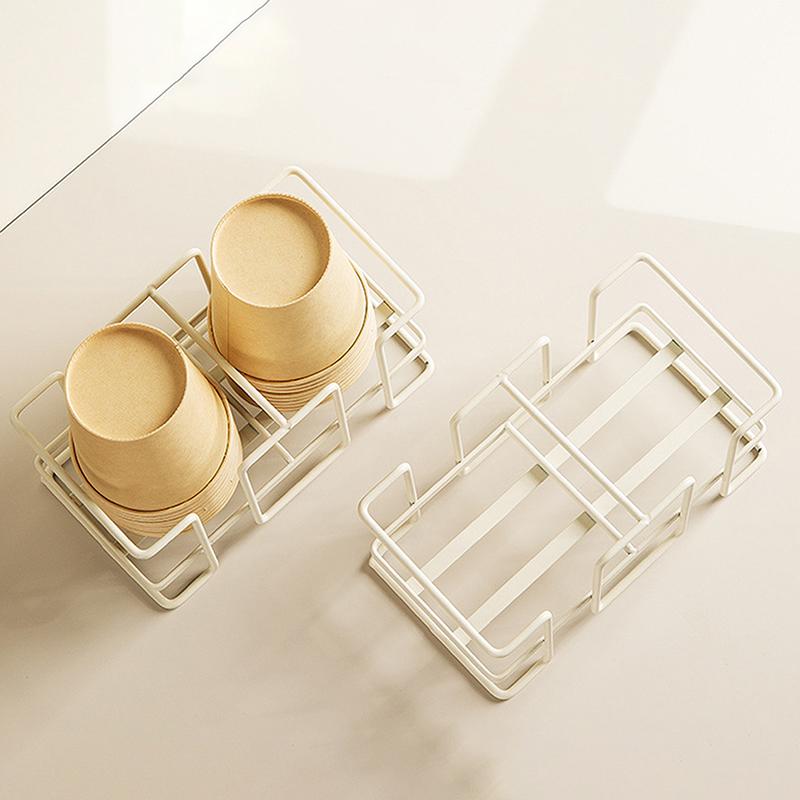 1Pcs Disposable Cup Storage Rack Cup Picker Cup Storage Rack Tea Cup Home Kitchen Paper Cup Display Rack Storage Supplies