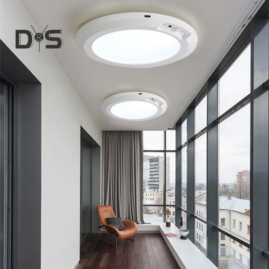 Motion Sensor Ceiling Light with Remote Control 3 Color Temperatures Dimmable Easy To Install Magnetic Wireless Ceiling Light