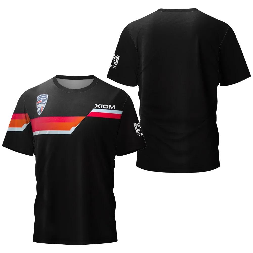 Sommer Herren 3D-Druck Rundhals Trainingssport T-Shirt