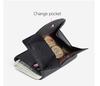 Women's Genuine Leather RFID Anti-Theft Multi-Card Wallet and Small Coin Purse