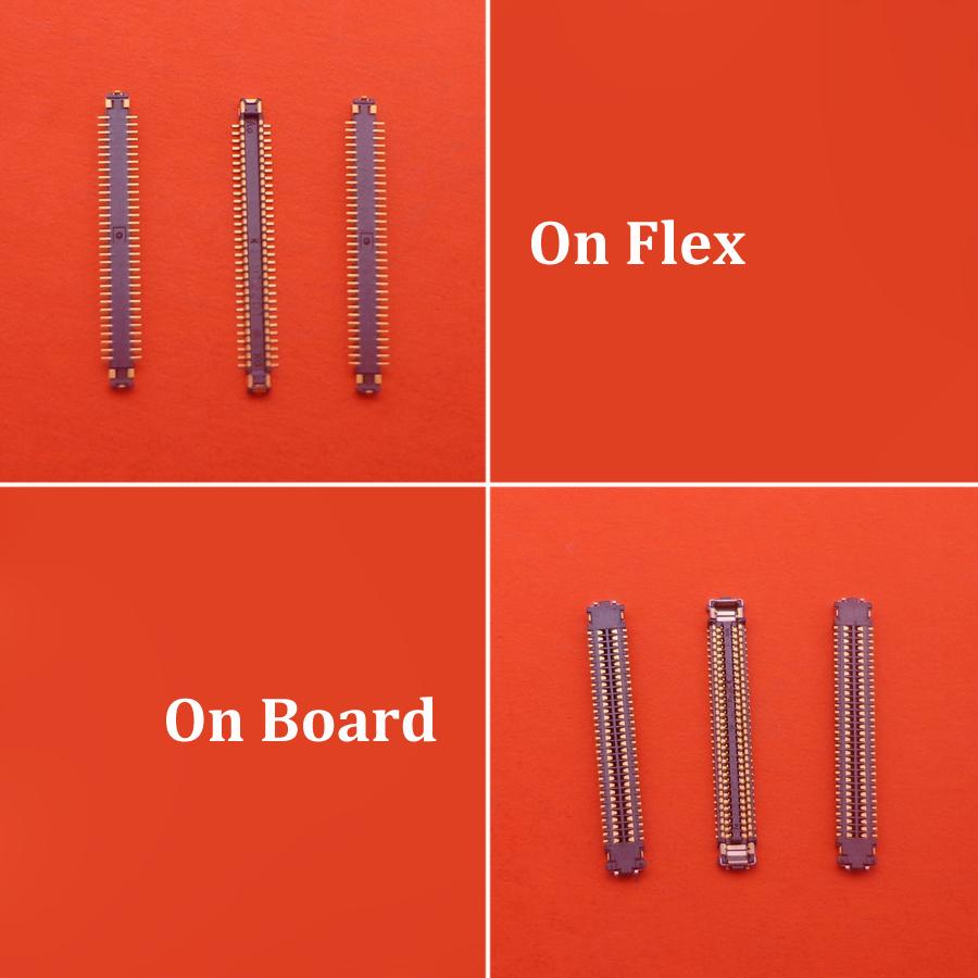 2-10Pcs 64Pin LCD Display Plug For Samsung Galaxy S8 S8Plus Note 8 Note8 S9 S9 Plus On Board Jack Lcd Screen Flex FPC Connector