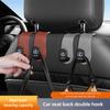 Car Headrest Hook Rear Seat Hanging Dual Hook Storage Accessories For RX300 NX RX GX460 GX RX450h IS250 RX350 LX570 LX600