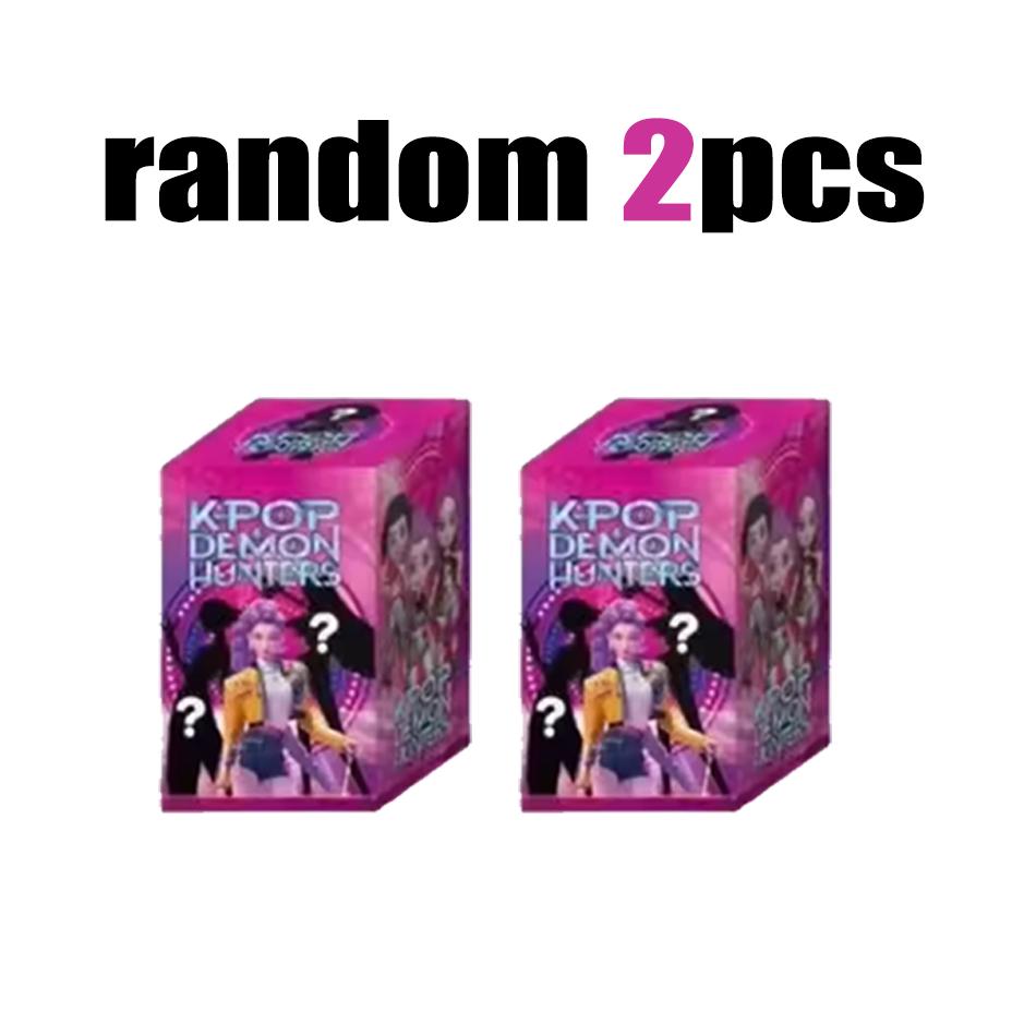 New Arrival Trendy Toy Blind Box - K-Pop: Demon Hunters Boys Group Q Version Anime Merchandise, PVC Model, Fan Idol