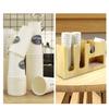 Uyoyous Paper Cup Holder, Cup Holder, Paper Cup Stand, Cup Dispenser, Wooden Cup Stand, Paper Cup Holder, Suitable for Convenience Stores, Cup