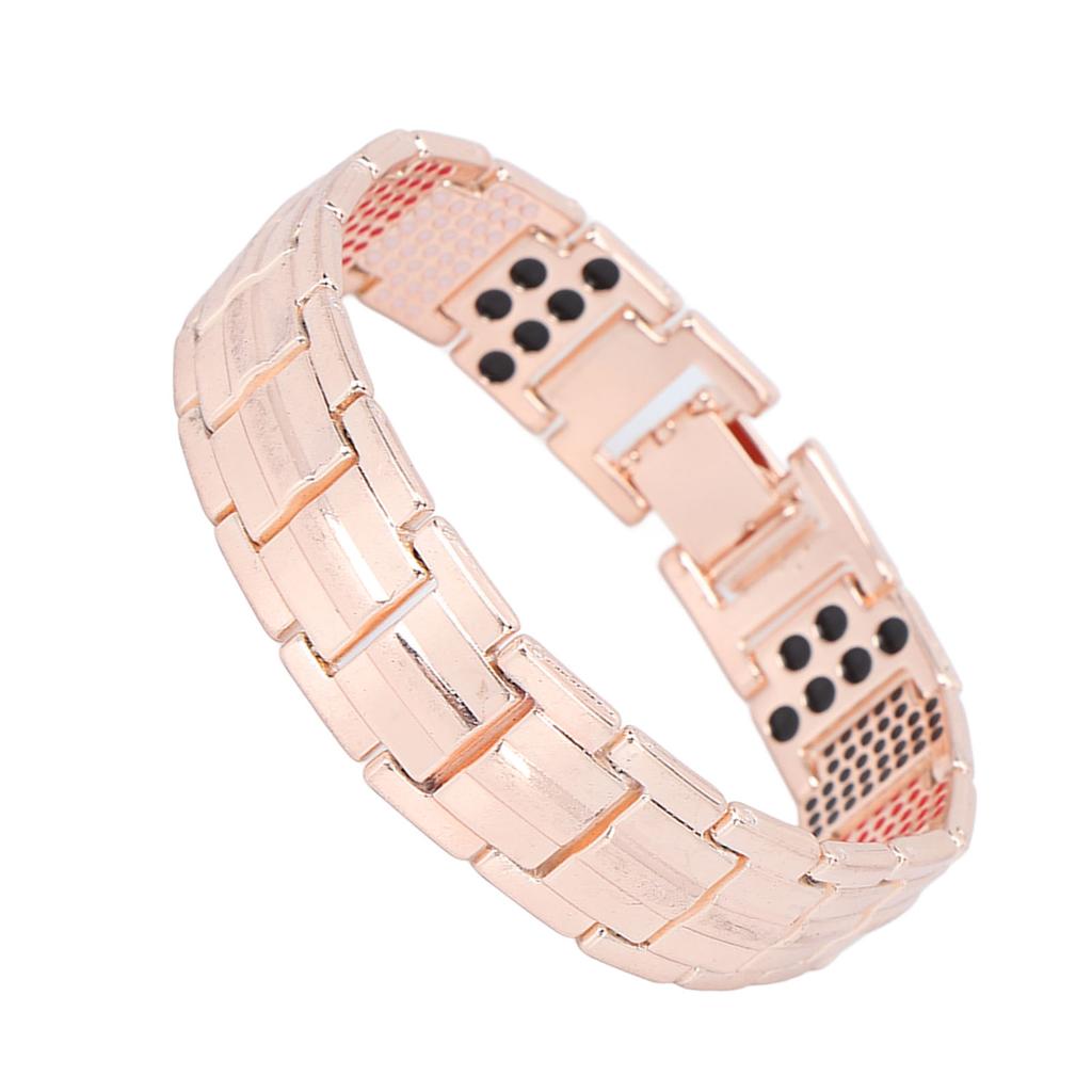 Magnettherapie Armband Reduziert Elektrostatik Verbessert Schlaf Gewichtsverlust Stilvoller Titanstahl