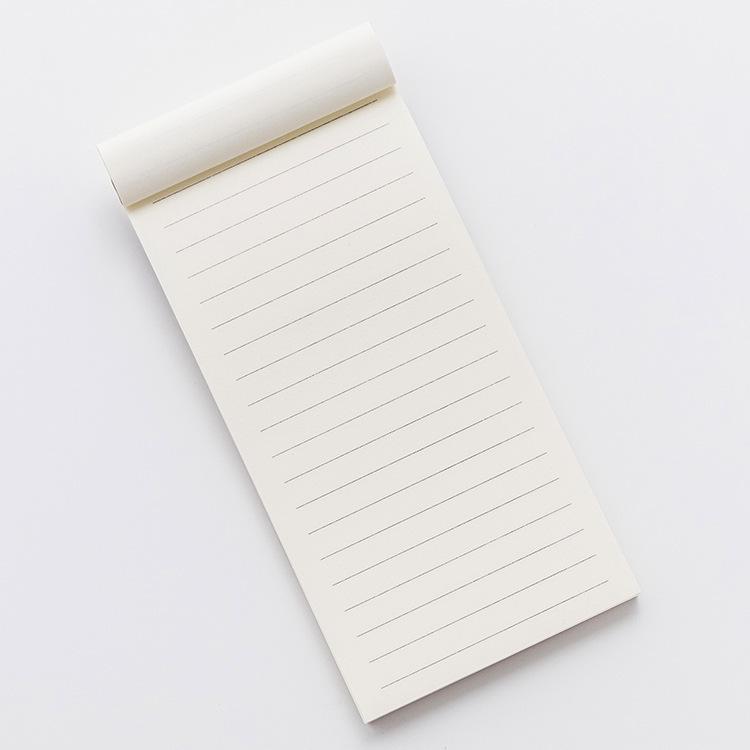 

Korean Minimalist Tearable Kraft Paper Notebook for Students 50 pages