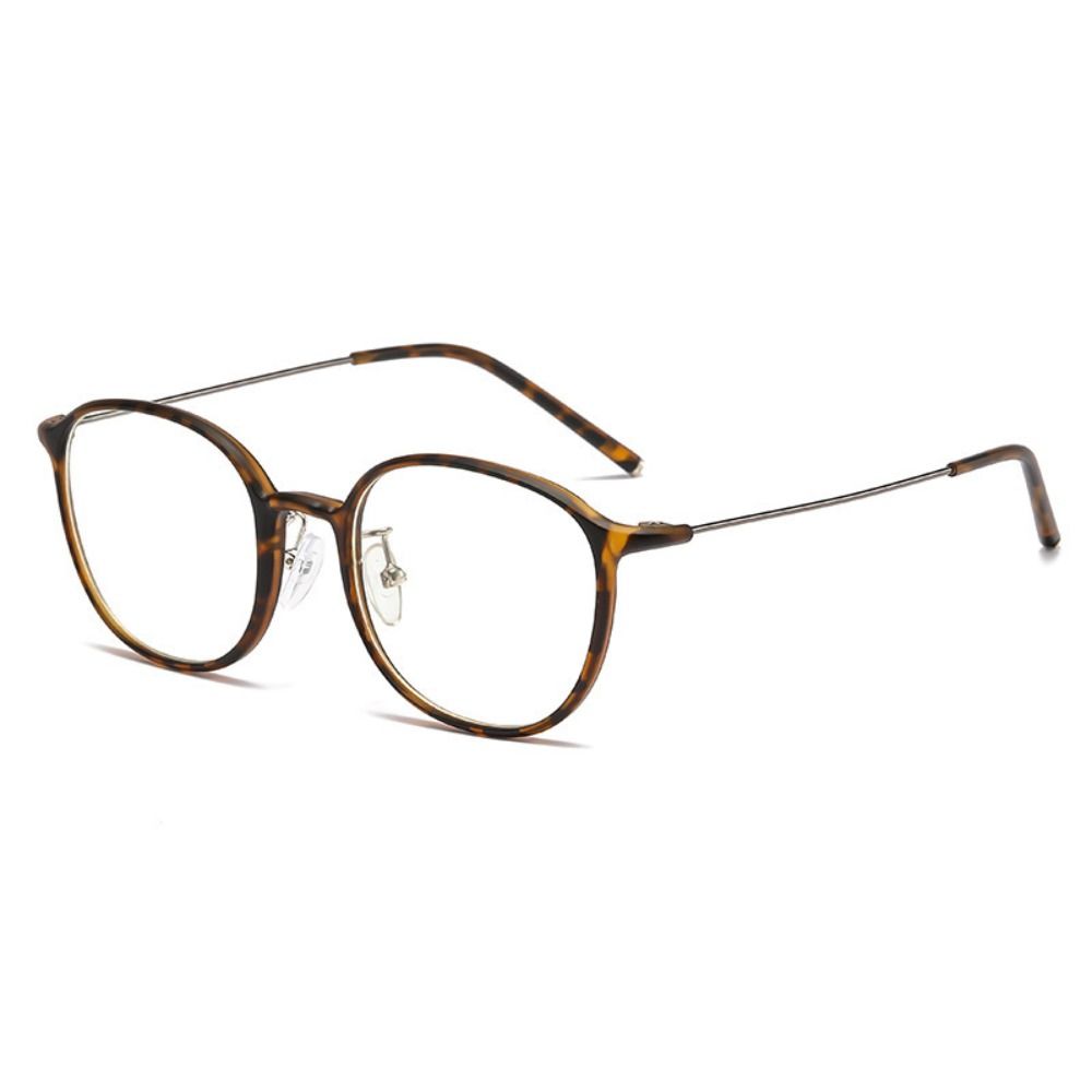 Ultra Light Photochromic Myopia Glasses Round Frame Presbyopia Glasses  Women Men
