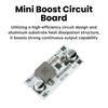 DC-DC High-Power Mini Boost Converter 2.7-15V Input To 5V 9V 12V Output Booster 300K-1MHZ Step-Up Power Supply Module with TVS
