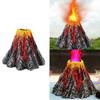 Tank Accessories Simulation Volcano Micro-landscape Fish Tank Decor Aquatic Pet Supplies Air Stone