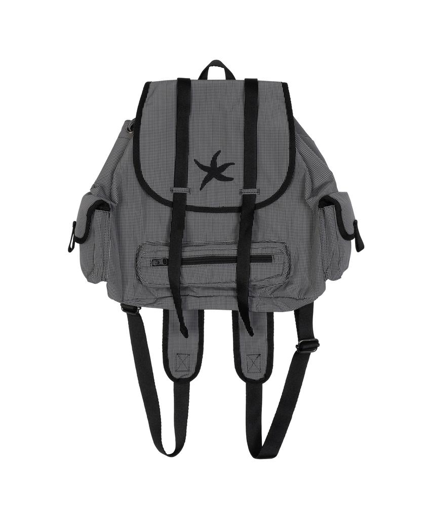 The Coldest Moment Tcm Starfish Grid Backpack (Black)