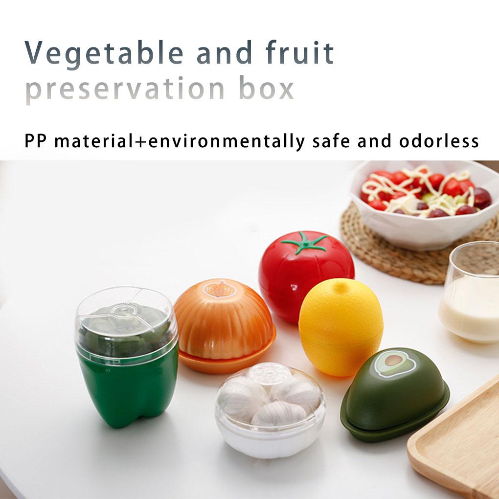 Preservation Bowl Portable Cute Replacement Sealed Leakproof Refrigerator Storage Food Meat Fruit Fresh Bowls Box