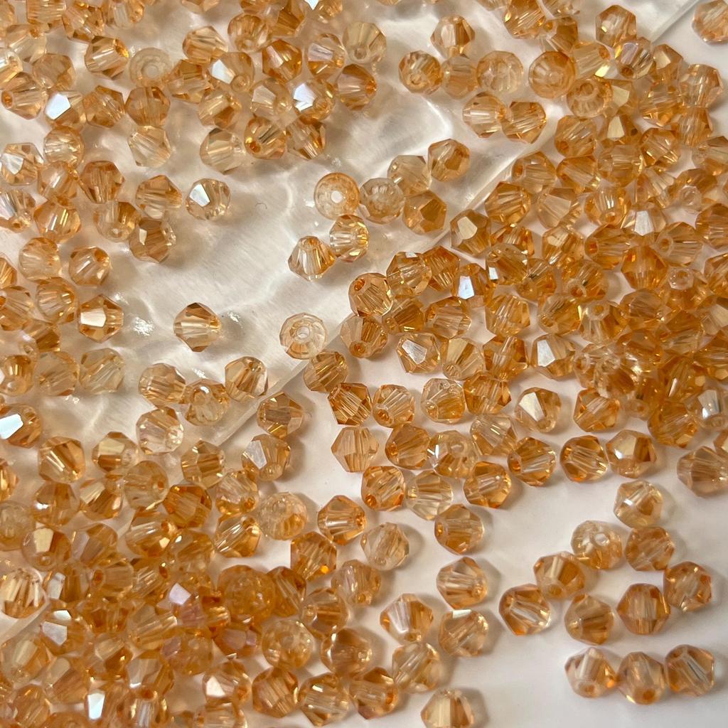4mm Rhombus Loose Beads for DIY Jewelry: Bracelets, Necklaces, Earrings