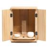 KIRIGEN Buddhist Altar, Mini Altar, Small, Compact, Modern, Furniture-Style Buddhist Altar Accessories, Memorial Box, Natural