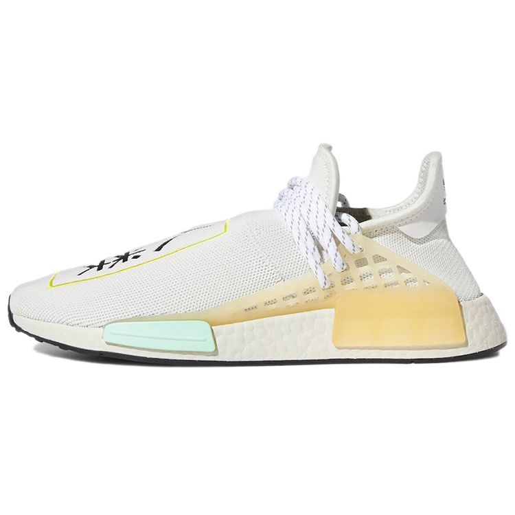 

Кроссовки унисекс adidas Pharrell x NMD Human Race Light Grey Teal White Q46467