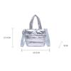 Yogodlns Woman Puffy Lightweight Handbag Large Capacity Quilted Shoulder Bag Adjustable Strap Puffer Tote Handbag Shopping Bag