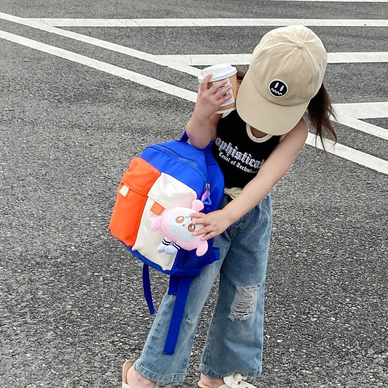 New Colorful Children's Backpack For Boys And Girls Durable Canvas Design For Ages 3 To 6