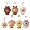 Anime Kawaii Peluche Llavero Muñeca Linda de Dibujos Animados Colgante Decoración Mochila Escolar Regalo de Cumpleaños