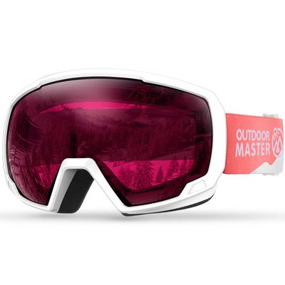 OutdoorMaster Ski UV400 UV Glasses Wide Field of Lightweight and and Safe for Mountain and for Boys and Girls Kids' Goggles, Protection, 100%