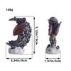 Halloween Moonlight Dragon Statue Gothic Style Decoration Skull Crescent Sculpture Ornament Resin Crafts home decoration