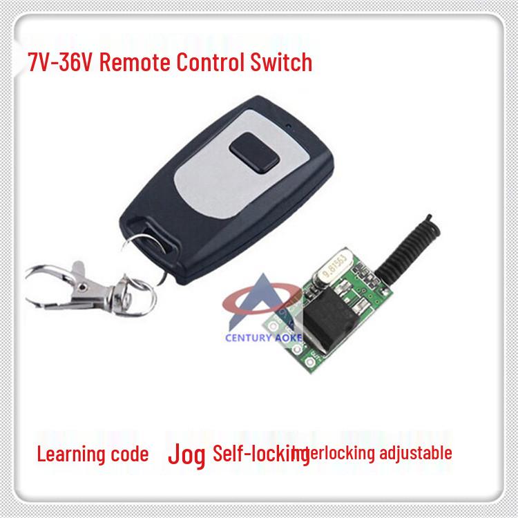 Versatile Remote Control for 7V-36V Wireless Monitoring & Electric Locks