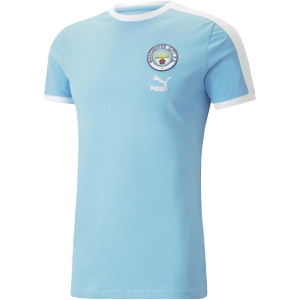 

Puma Футболка с принтом логотипа, прямого кроя, удобная, дышащая, в стиле ретро, унисекс, цвет синий 769495-01 M