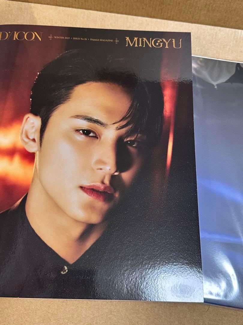 

[USED] Anonymous delivery DICON Mingyu b photo book poster set