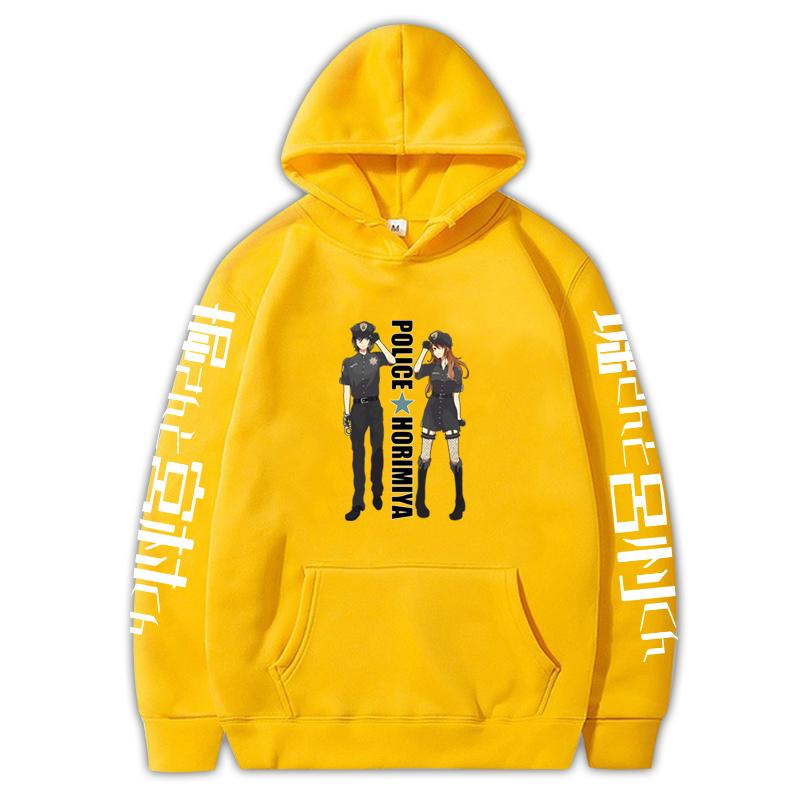 Anime Horimiya Kleidung Männer Frauen Übergroße Casual Hoodies Klassische Einfache Streetwear Harajuku Pullover Unisex Sweatshirt Tops