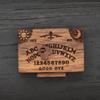 Miniature Spirit Board with Drawer Vintage Ouija Board Alphabet Ouija Board with Planchette for Halloween Decorations