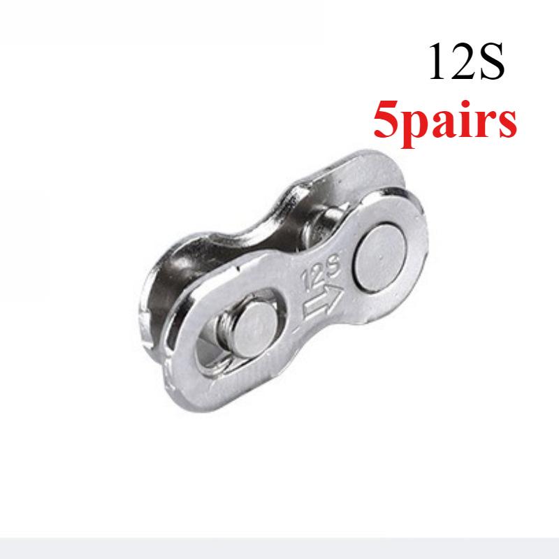 Bicycle Chain Missing Link Bicycle Parts Mountain Bike Chain Magic Buckle Single Speed Chain Quick Release 8S/9/10/11/12 Speed