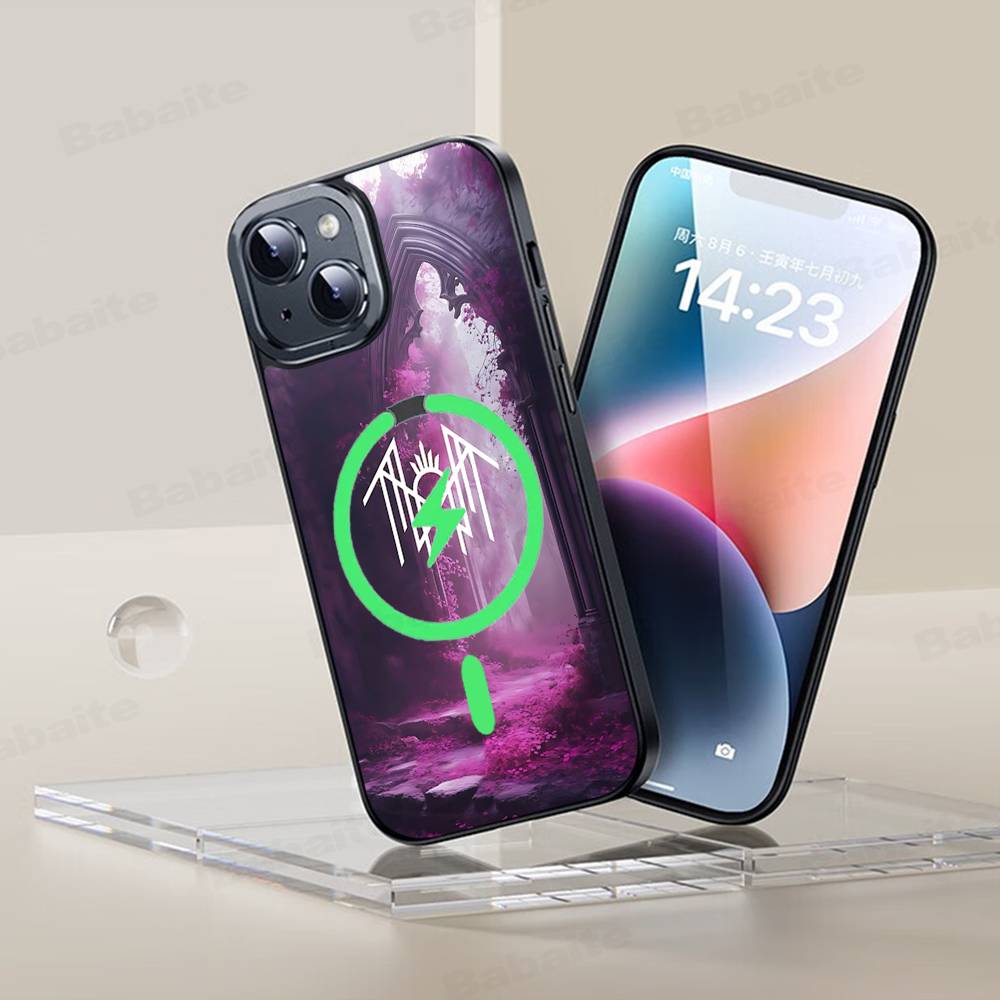 Rock Band S-Sleep TokenS Phone Case Magnetic Case For IPhone 16 14 13 12 11 15 Pro Max Plus For Magsafe Wireless Charge Cover