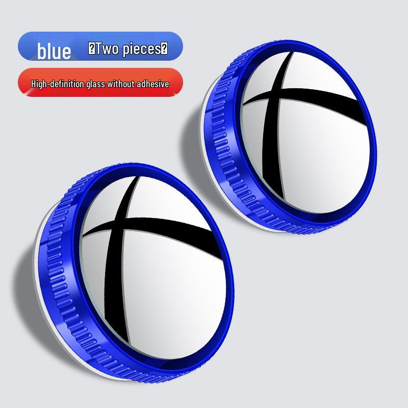 

360° Rotating Blind Spot Car Mirror with HD Reflection and Suction Cup Mount