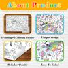 110X80Cm Unicorn Coloring Books For Kids Coloring Poster Large Coloring Tablecloth For Boys Girls Unicorn Birthday Party Supplie