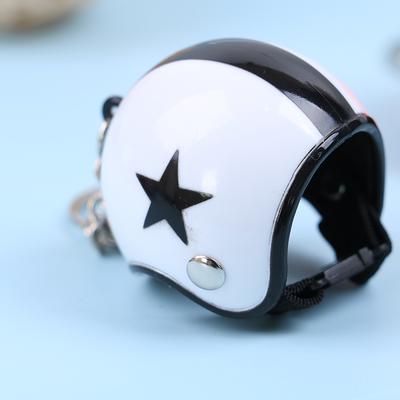 Portachiavi Caschi Moto Donna Uomo Carino Casco di Sicurezza Portachiavi Auto Borse