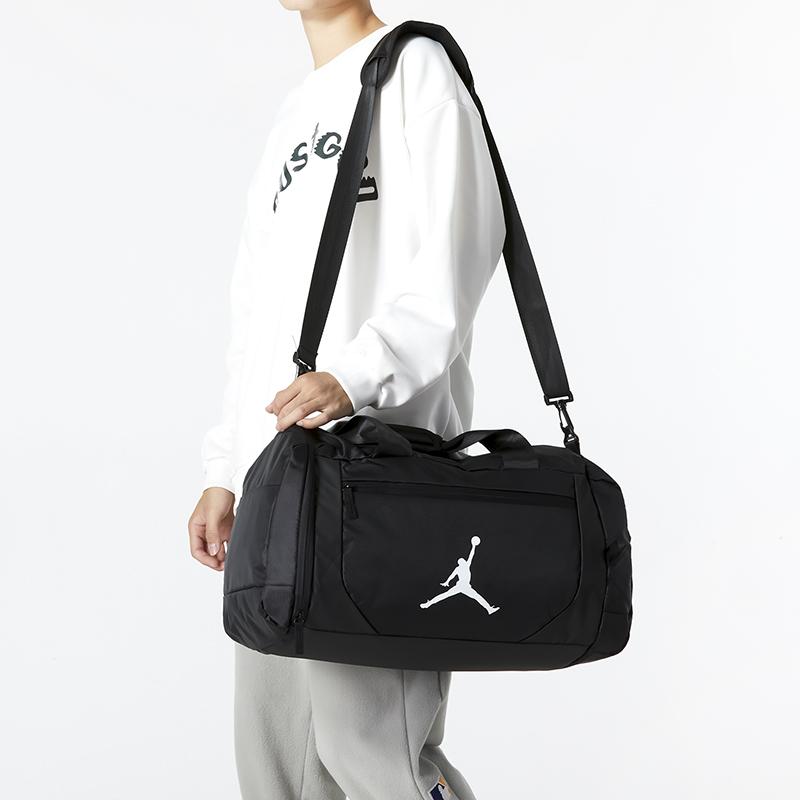 Jordan Large Capacity Polyester Gym Travel Bag Unisex Bags Black JD2233014TD-003