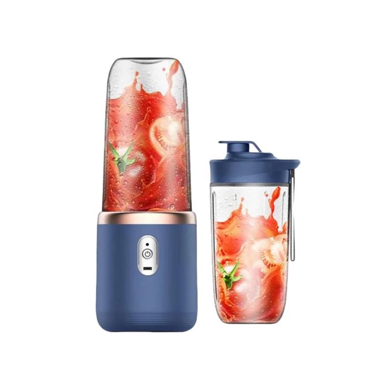 Electric Juicer Cup Portable USB Multifunction Double Cup Juicer Fruit Blender Milkshake Juice Cup Smoothie Blender Mini blender