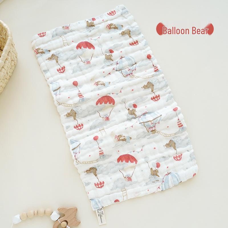 Summer Infant Face Wash & Bib: Six-Layer Gauze Baby Towel