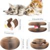 Foldable Flexible Cat Scratcher Boopz Bell-Ball for Cats Accordion Cardboard Interactive & Transformable Scratching Toy