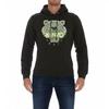 Kenzo Sudaderas Hombre Negra con Capucha Moderada Regular FB65SW3304MB-51A