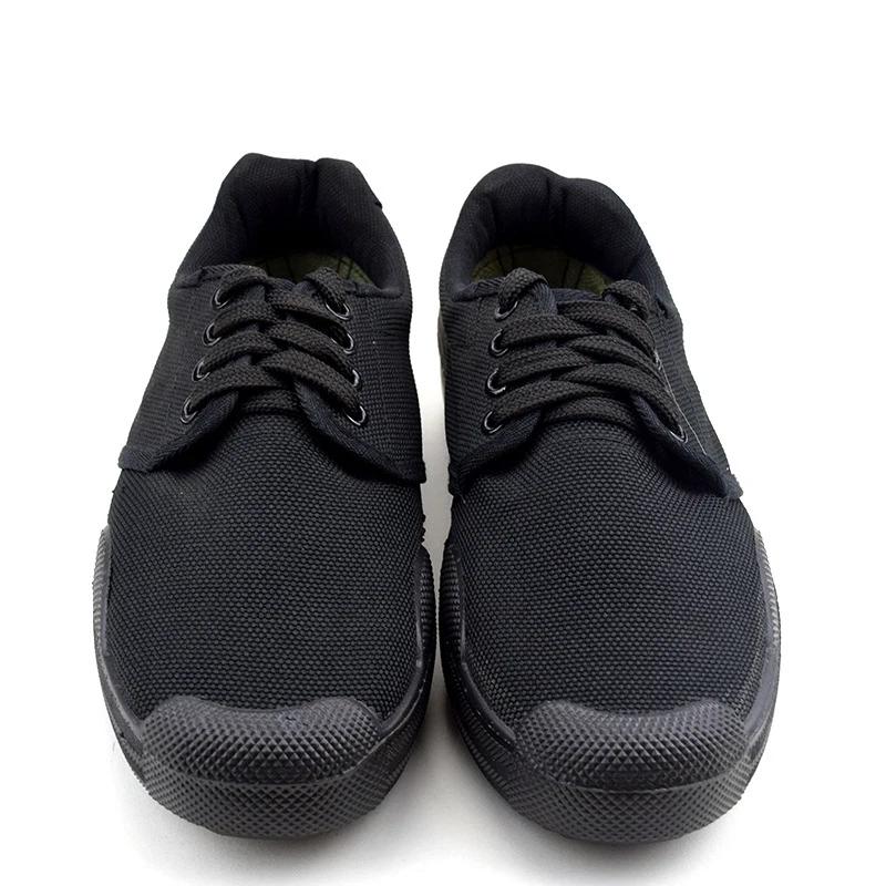 Herrenschuhe Armeegrün Camouflage Canvas Farmer Arbeits- & Sicherheitsschuhe Mann Trainingsbefreiungsschuhe Outdoor-Sneaker