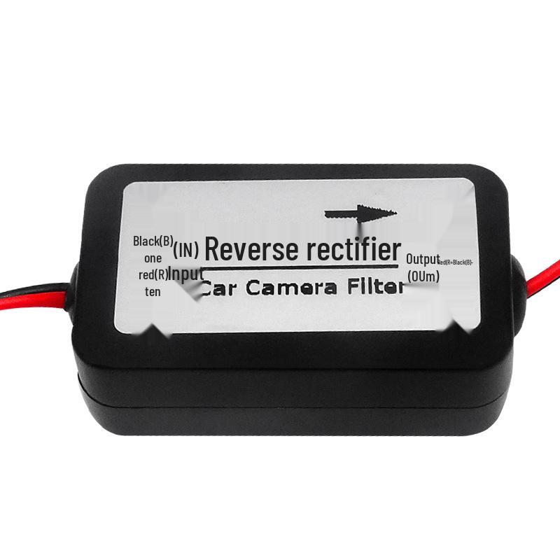 Compatible with German and American Relays: Reversing Camera Rectifier, Voltage Regulator, and Rearview Anti-interference for Car Navigation.