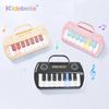 Multi-functional 15 Keys with Handle Kid Minitial Electronic Piano Portable Musical Instrument Toy with Music Score Learning Toy