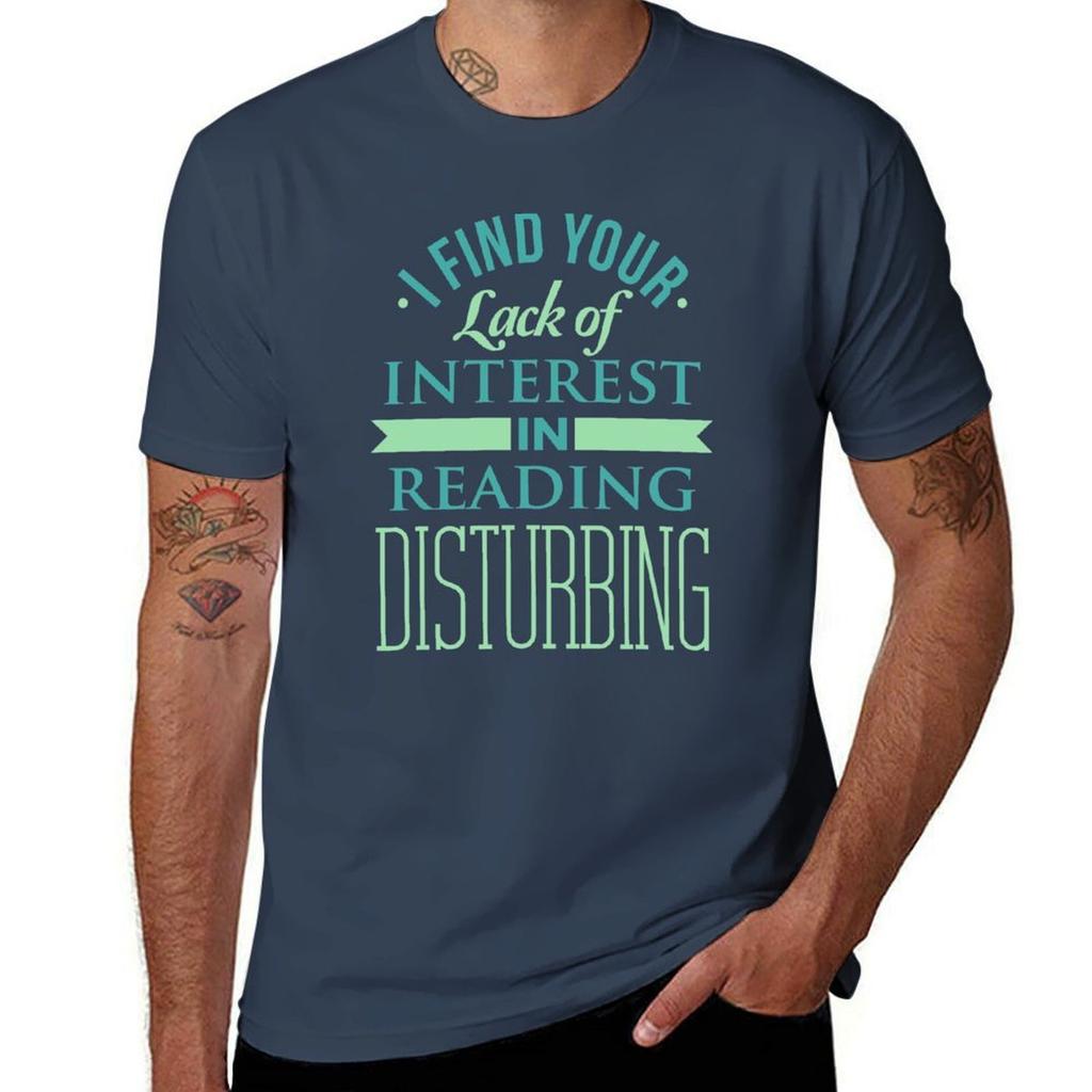 Reading Tshirt TShirt T Shirts for Man Graphic Tees T Shirt for Man 100 Percent Cotton TShirt