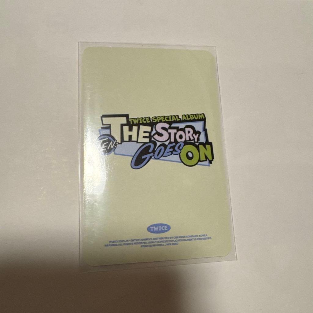 [USED] TWICE Barnes & Noble Bonus Trading Card Mina