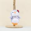 Cute Little Hat Penguin Keychain Cartoon Girl Backpack Decoration Gift Toy Plush