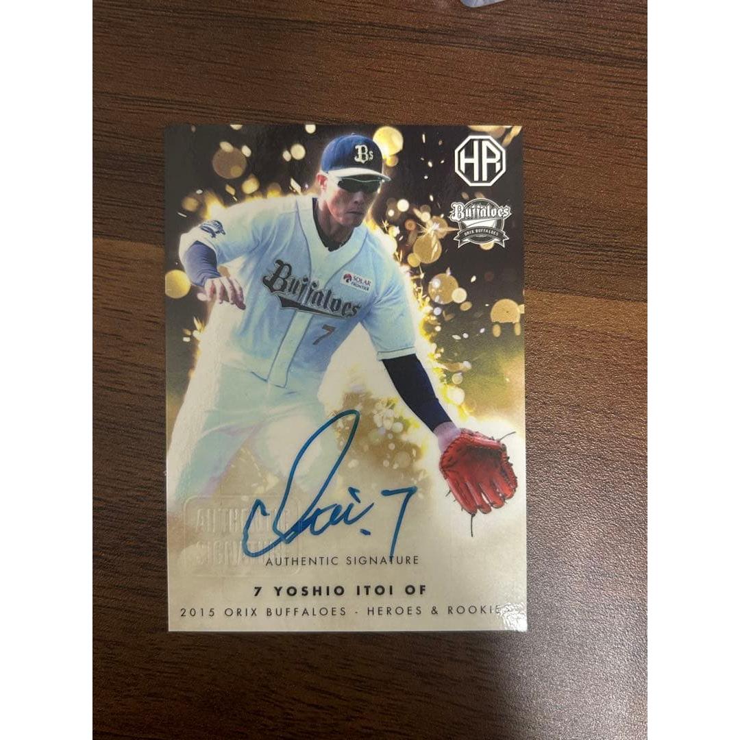 [Limited to 5 pieces] Yoshio Itoi autograph card 2015 Orix 2/5