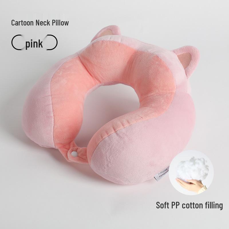 Animal Cartoon U-shaped Pillow - Cute Souvenir Gift for Kindergarten or Birthday