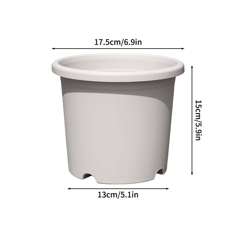 Thickened Plastic Flowerpot Plant Pot for Flowers Shrubs Succulents Breathable Root Control Flower Pot Garden Decorations