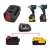 Universal 18V Power Tool Adapters Safe Overcharge Defense Ergonomic Designs Batteries Converter Suitable for Power