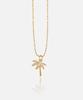Sundaydiscoclub Oliver Palm Tree Pendant Necklace Gold